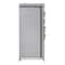 Honey Can Do 27" Gray Portable Wardrobe Closet with Cover & Side Pockets